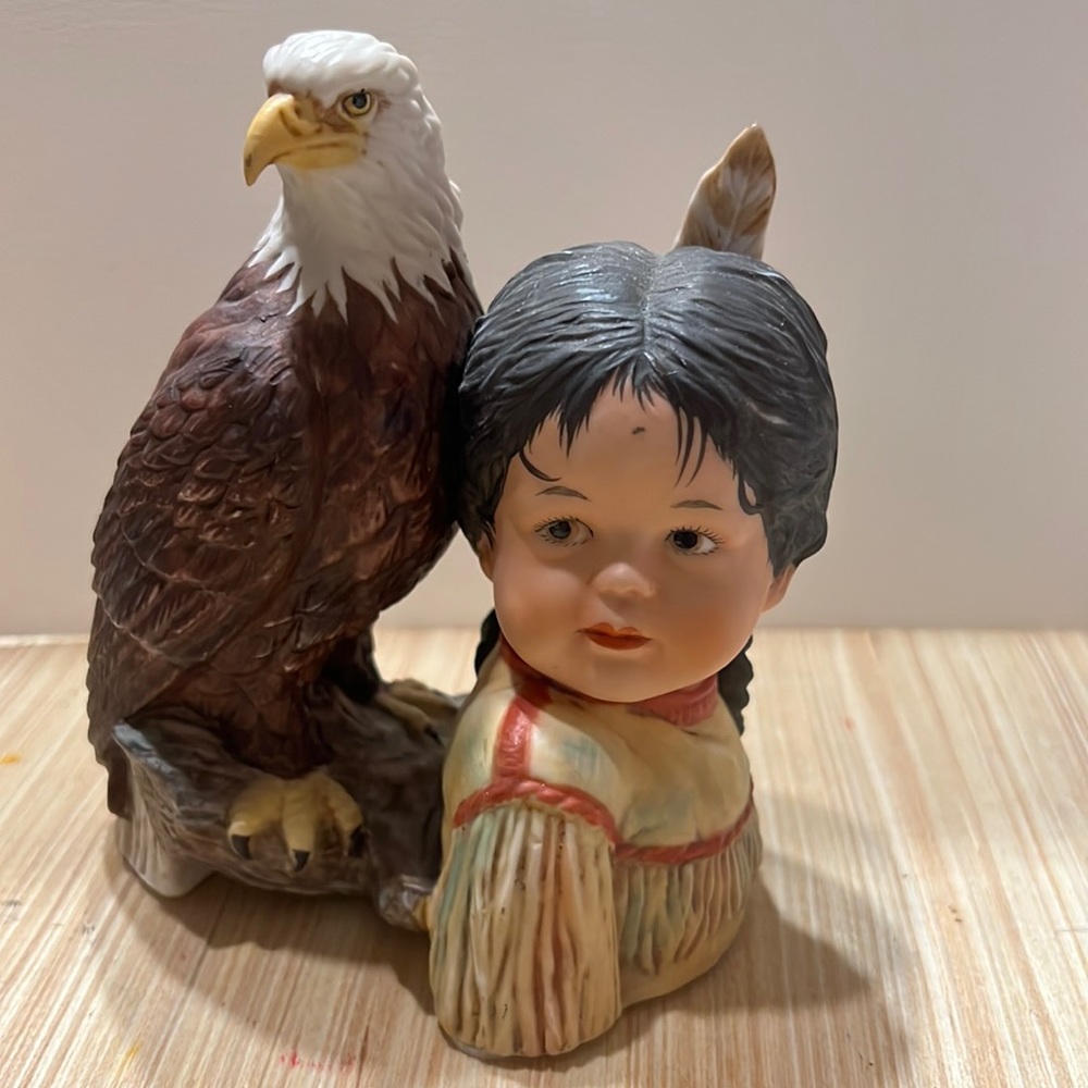 Gregory Perillo 1988 porcelain figurine  Brave and Free.
